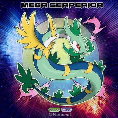 mega serperior pokemon|Unovan Starter Megas .